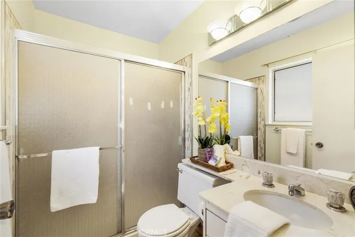 Private Bath with Step in Shower