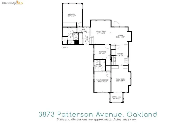 3873 Patterson Ave, Oakland, California 94619