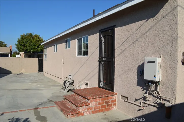 Rear exterior