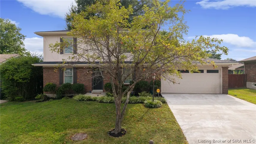 Beautiful two story home, freshly painted a neutral cream color!
