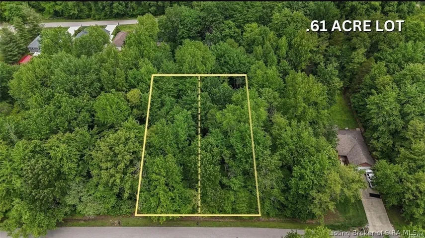 Double lot for .61 AC