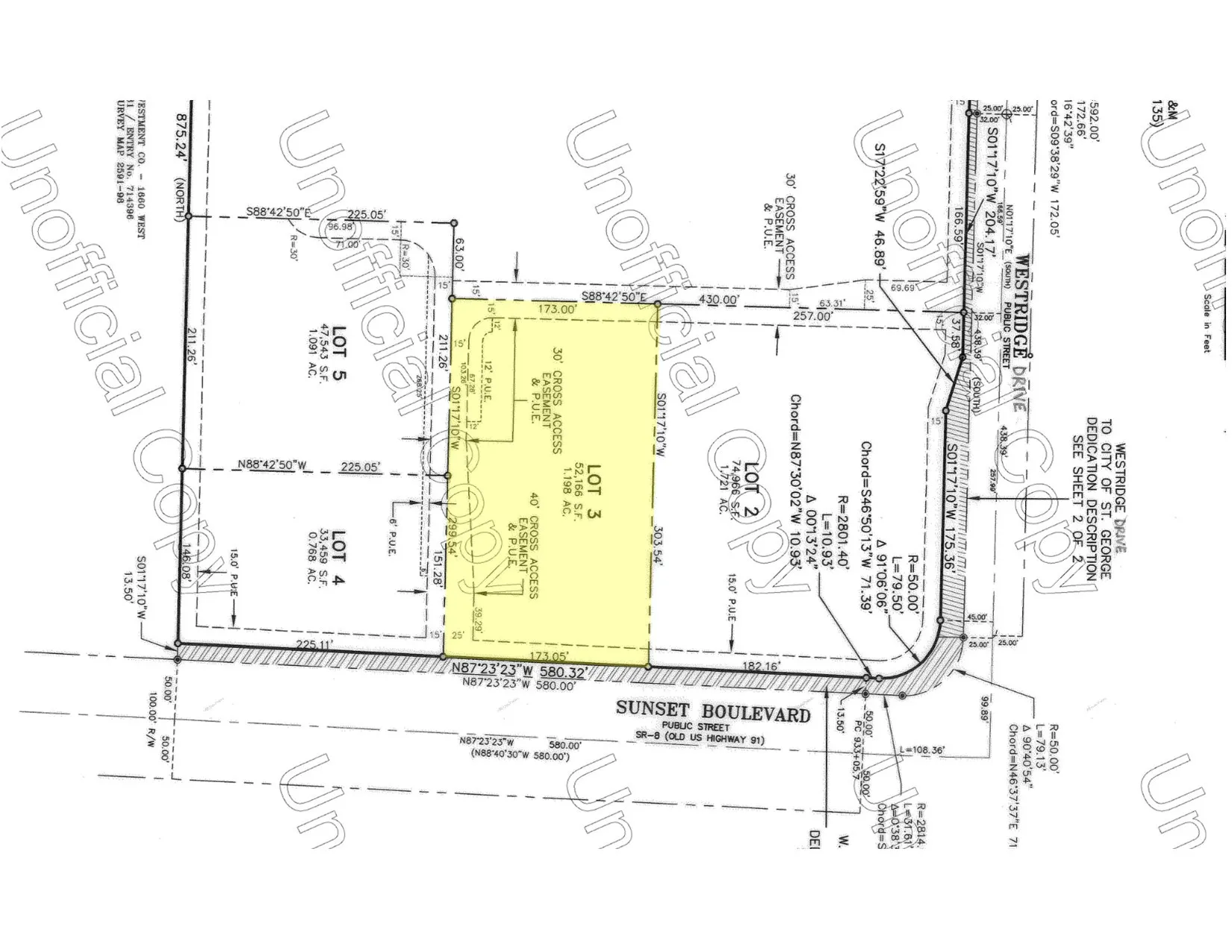Survey map / technical document