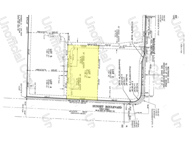 Survey map / technical document