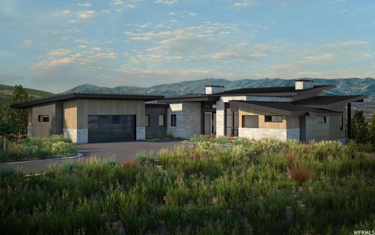 Exterior Rendering - Larkspur (Front)