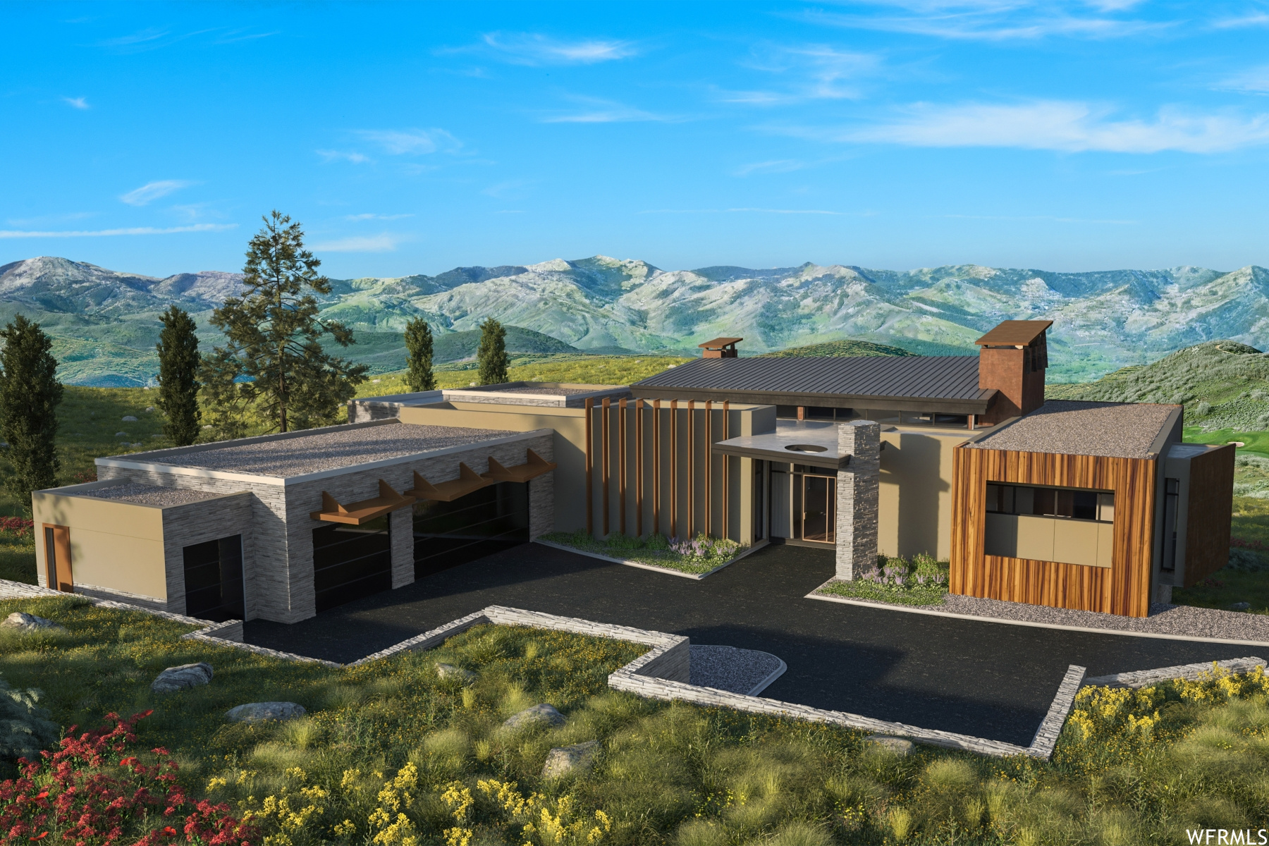 Exterior Rendering - Front