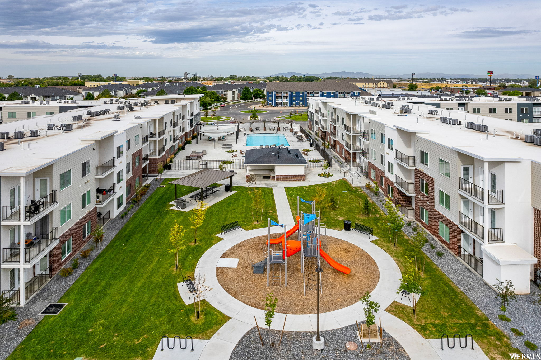 View of drone / aerial view