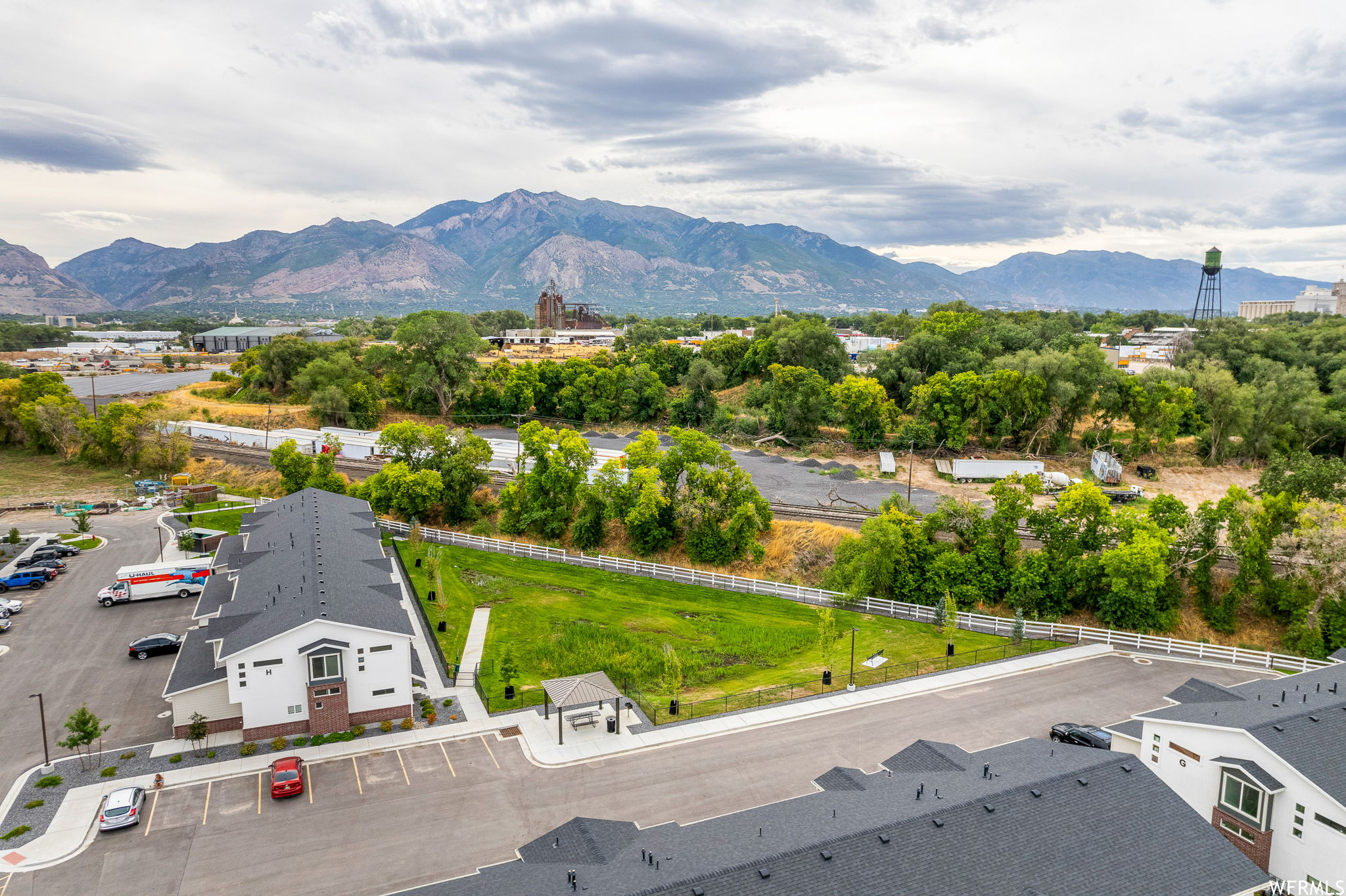 View of property view of mountains