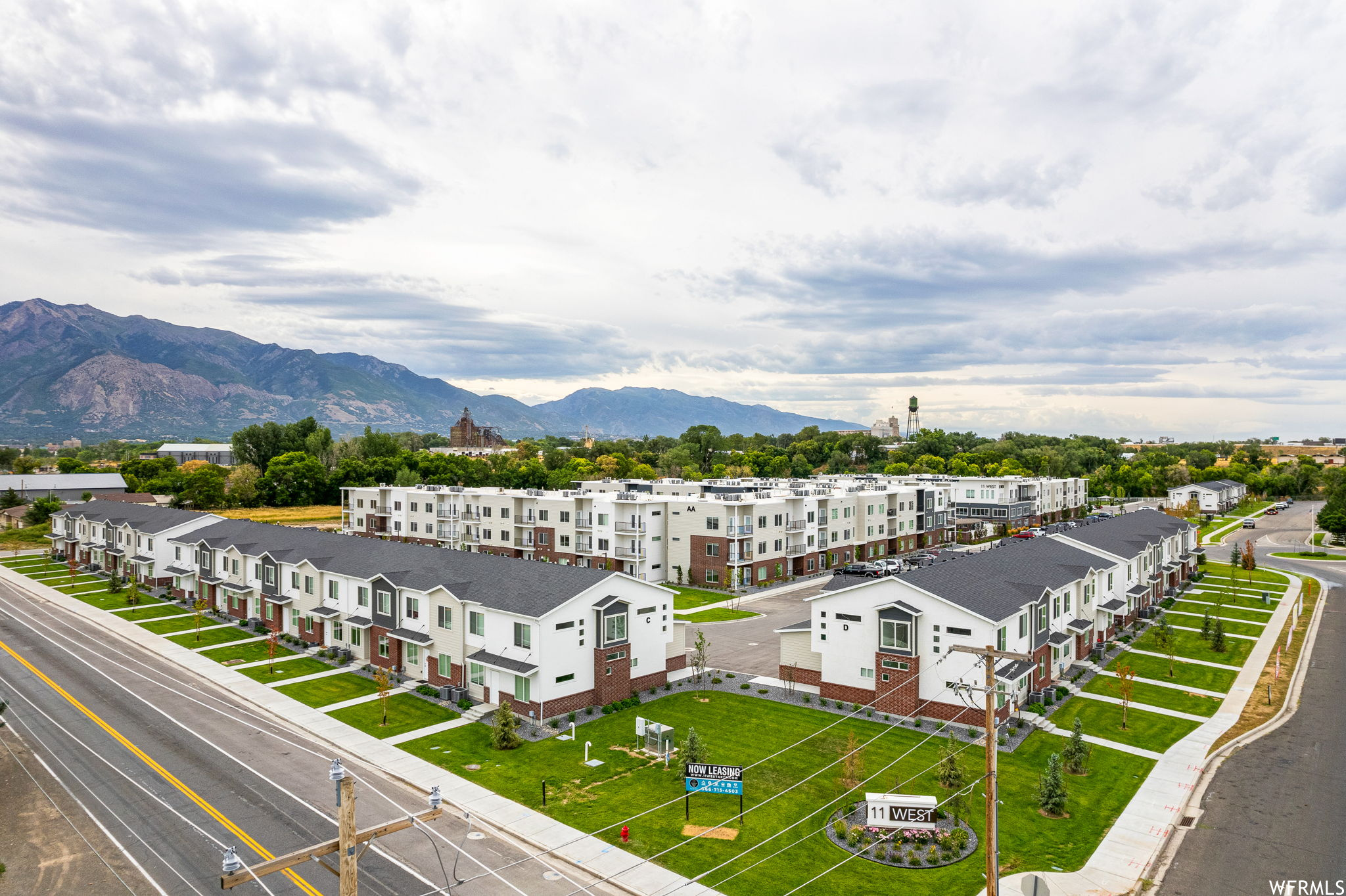 View of property view of mountains