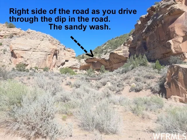 Usually found above most washes.
