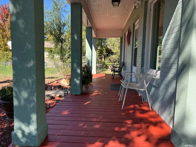 View of deck