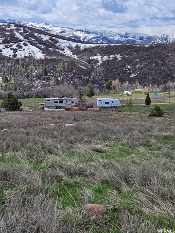 Mountain view featuring a rural view