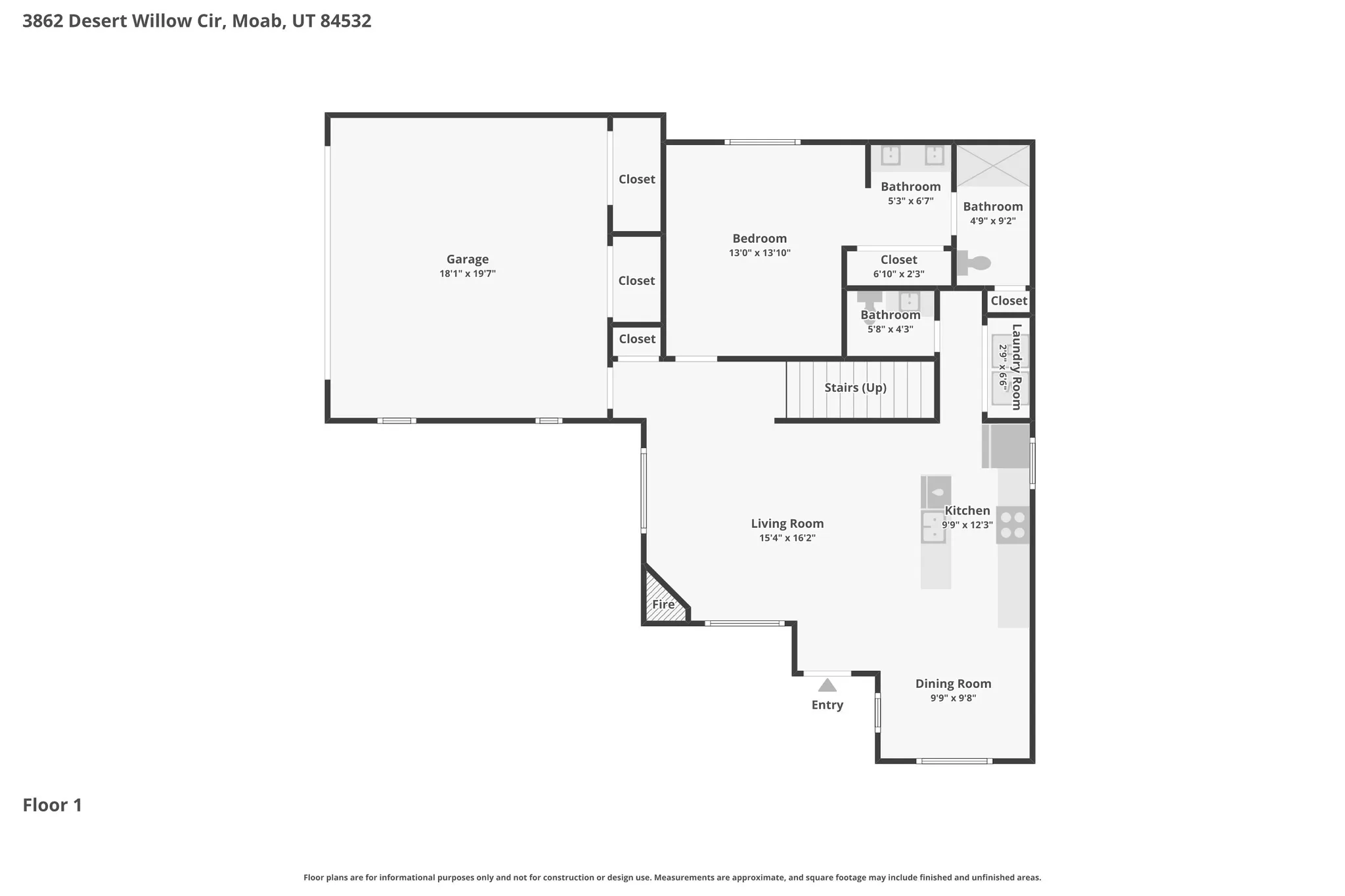 View of home floor plan