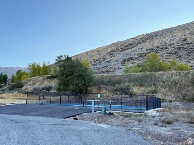 View of home's community featuring a mountain view