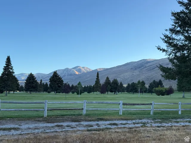 Mountain view featuring rural landscape
