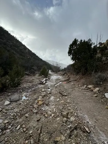 View of mountain backdrop