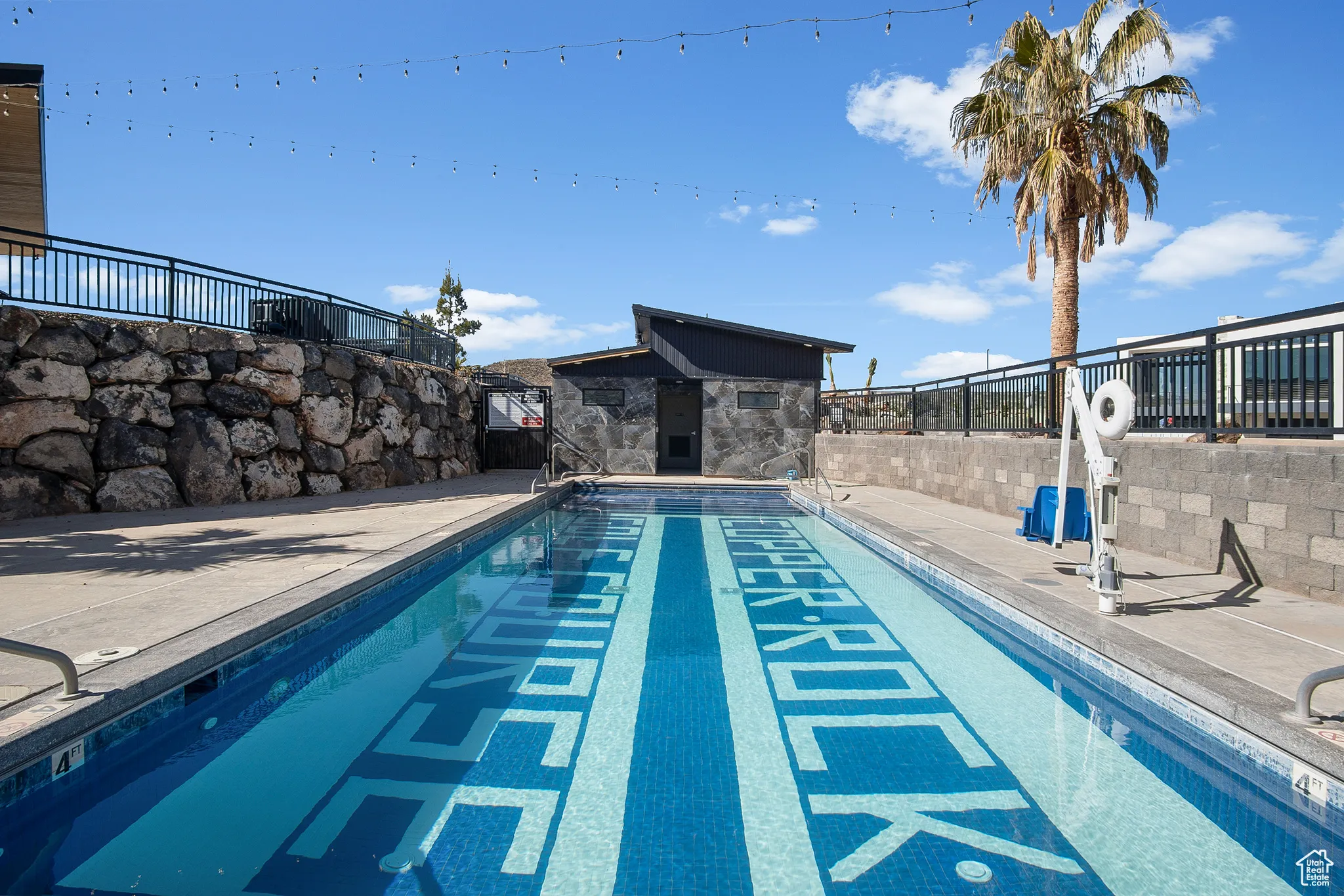 View of swimming pool