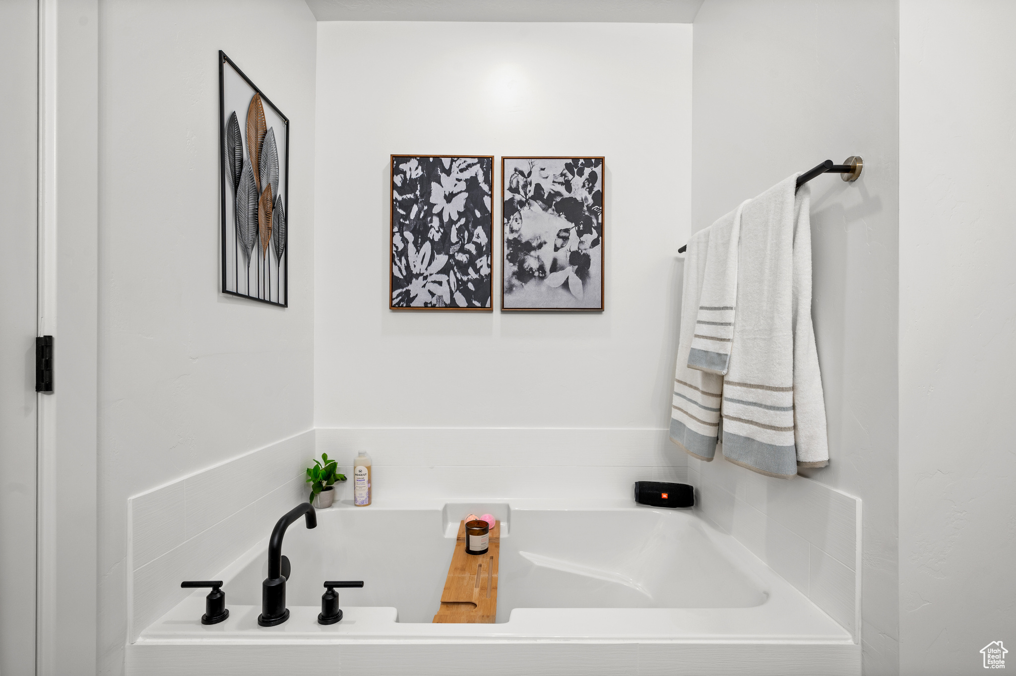 Bathroom featuring a bath