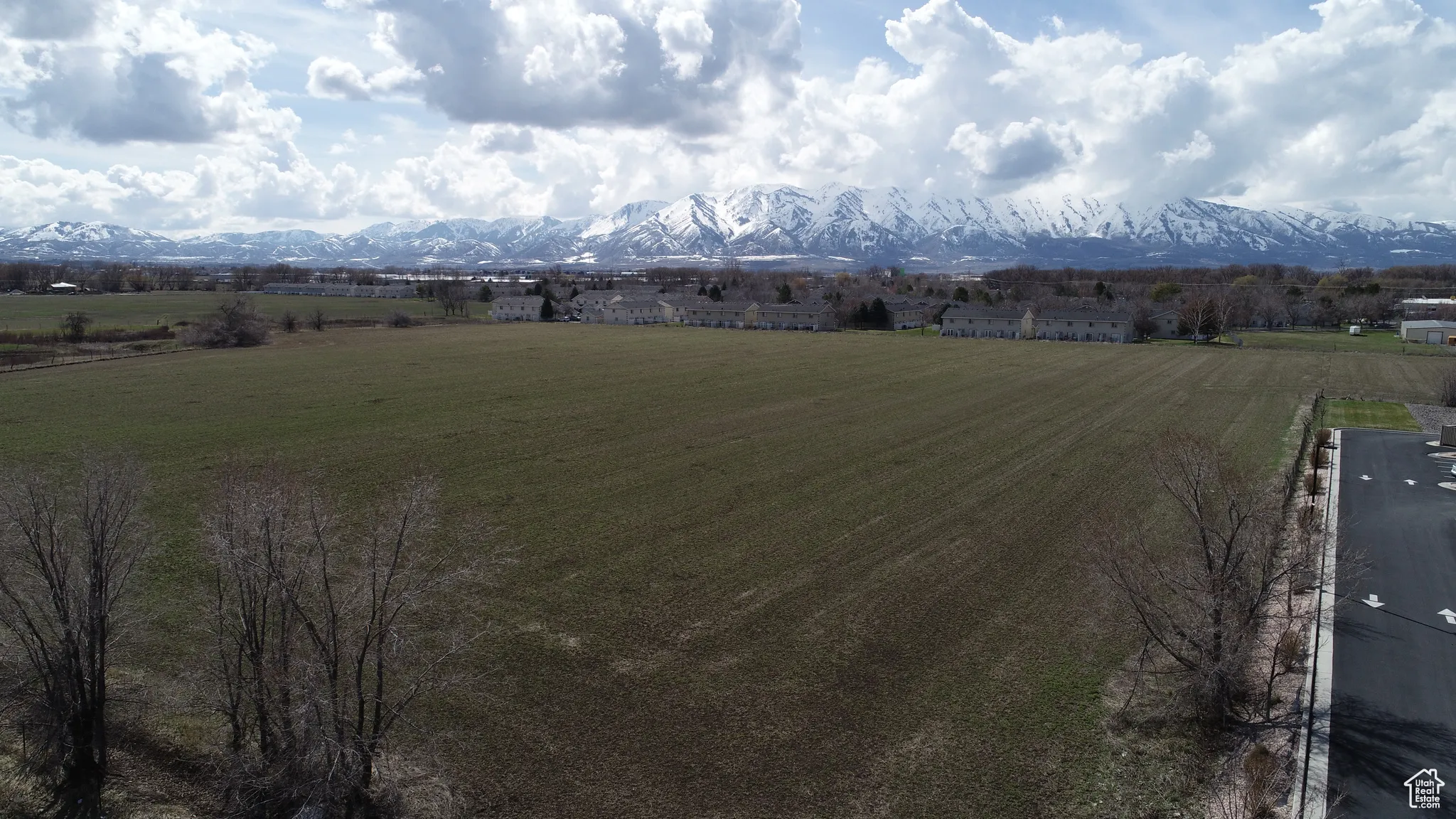 Southwest view of the subject property