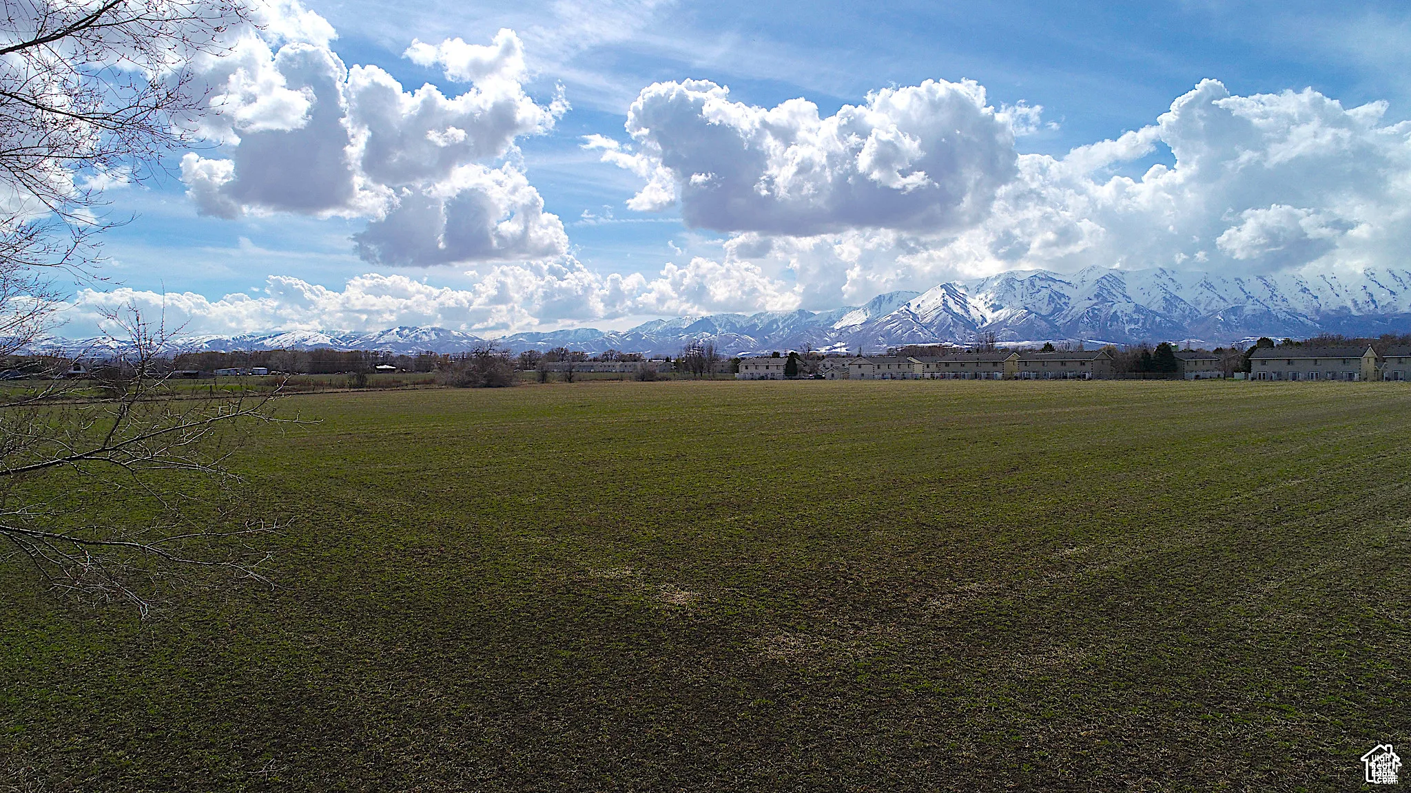 Property view of Wellsville Mountains to the west