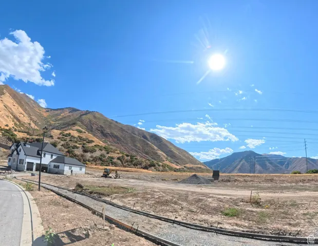 View of mountain backdrop