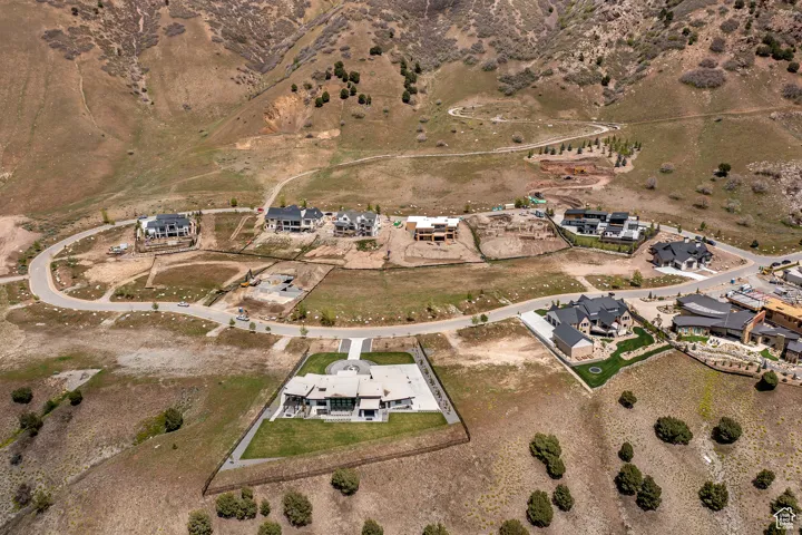 Aerial overview of property's location