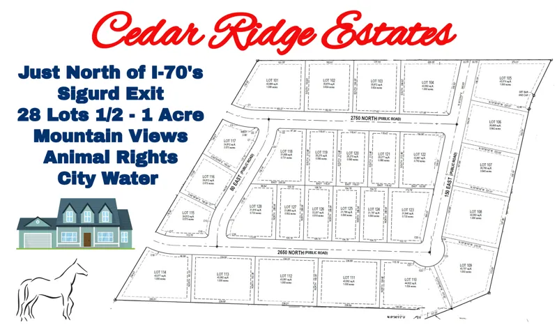 Unit 102, Sigurd, Utah 84657