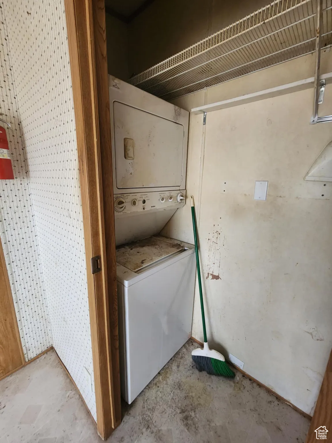 Laundry in Kitchen with pantry