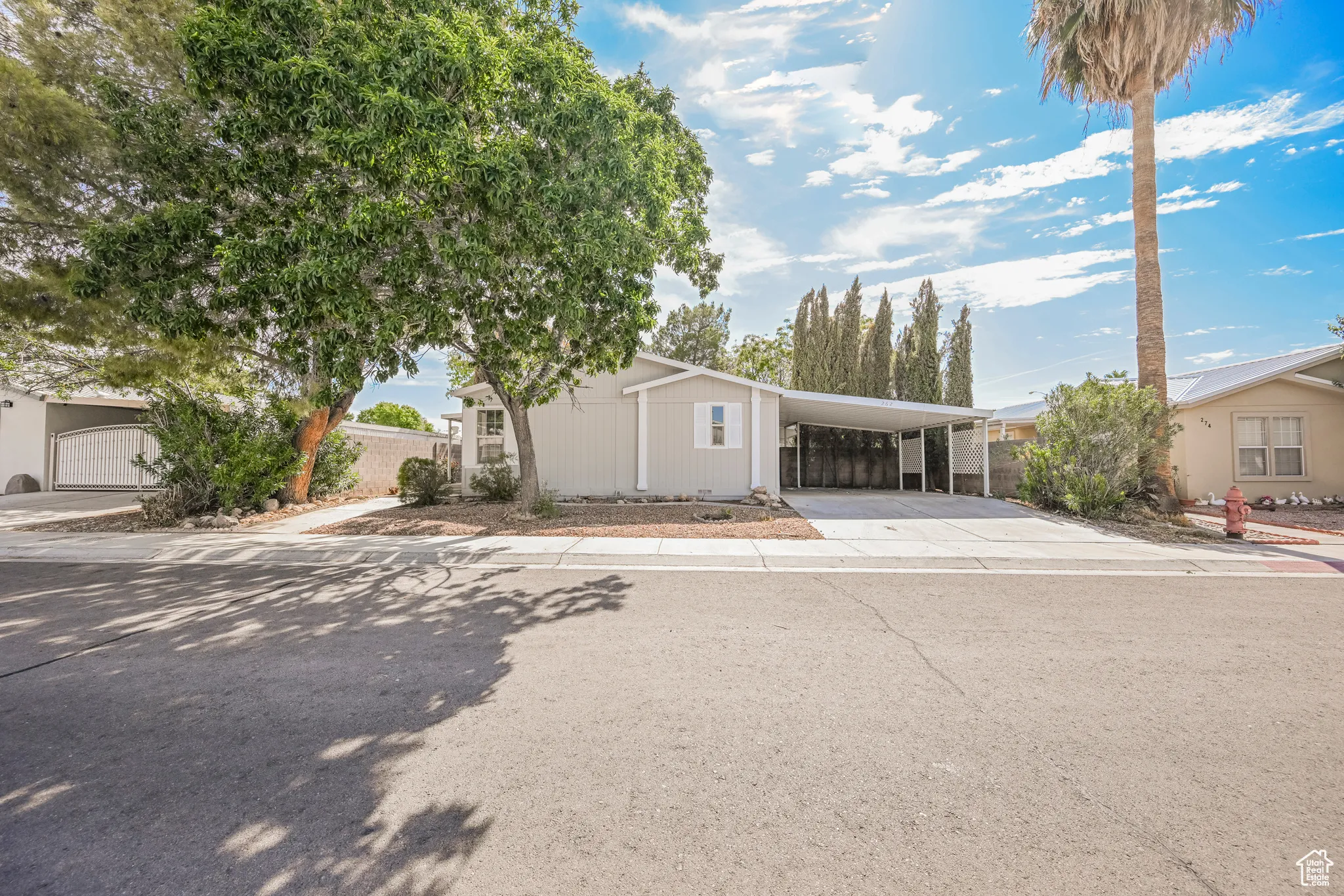 View of front facade