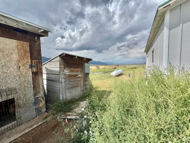 Well house and chicken coop