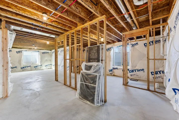 View of basement