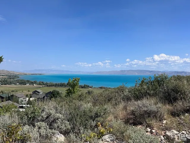Property view of water featuring a mountain view