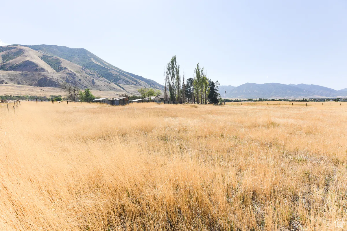 View of mountain feature featuring a rural view