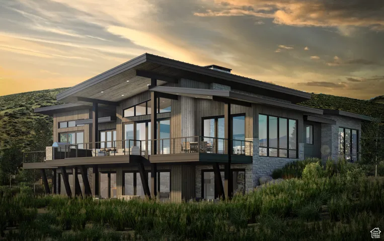 Exterior Rendering - Back