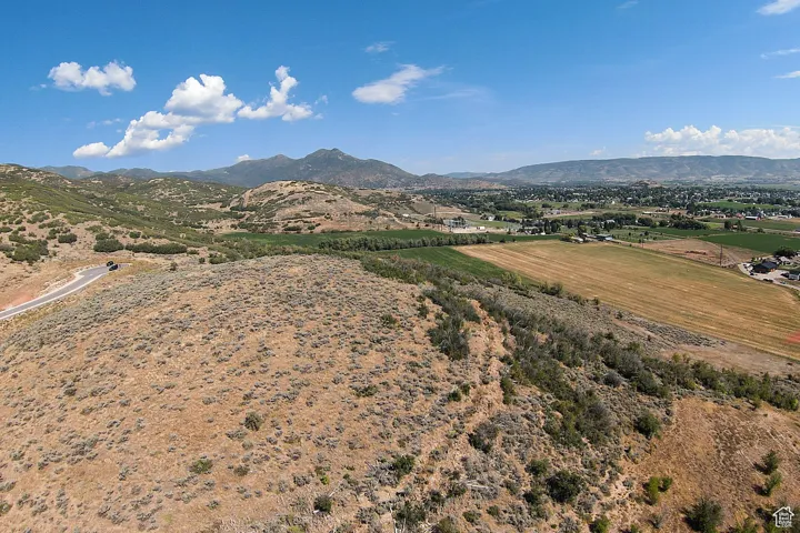 Mountain view with a rural view