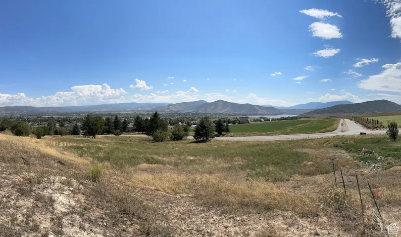 Mountain view with a rural view