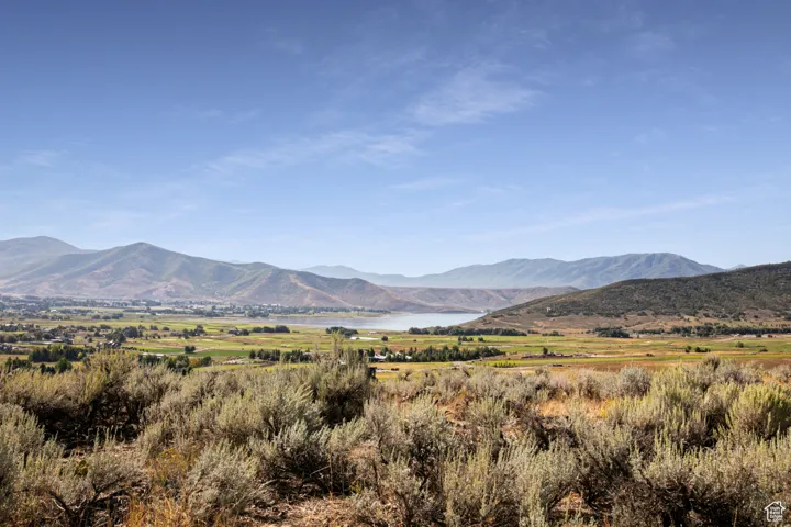 Mountain view featuring a rural view