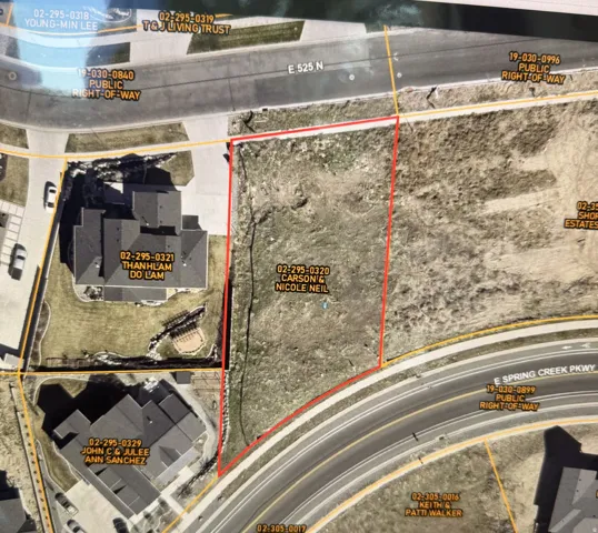 Assessor's Parcel Map. Depicting property boundaries, parcel numbers, and owner details for the identified parcel