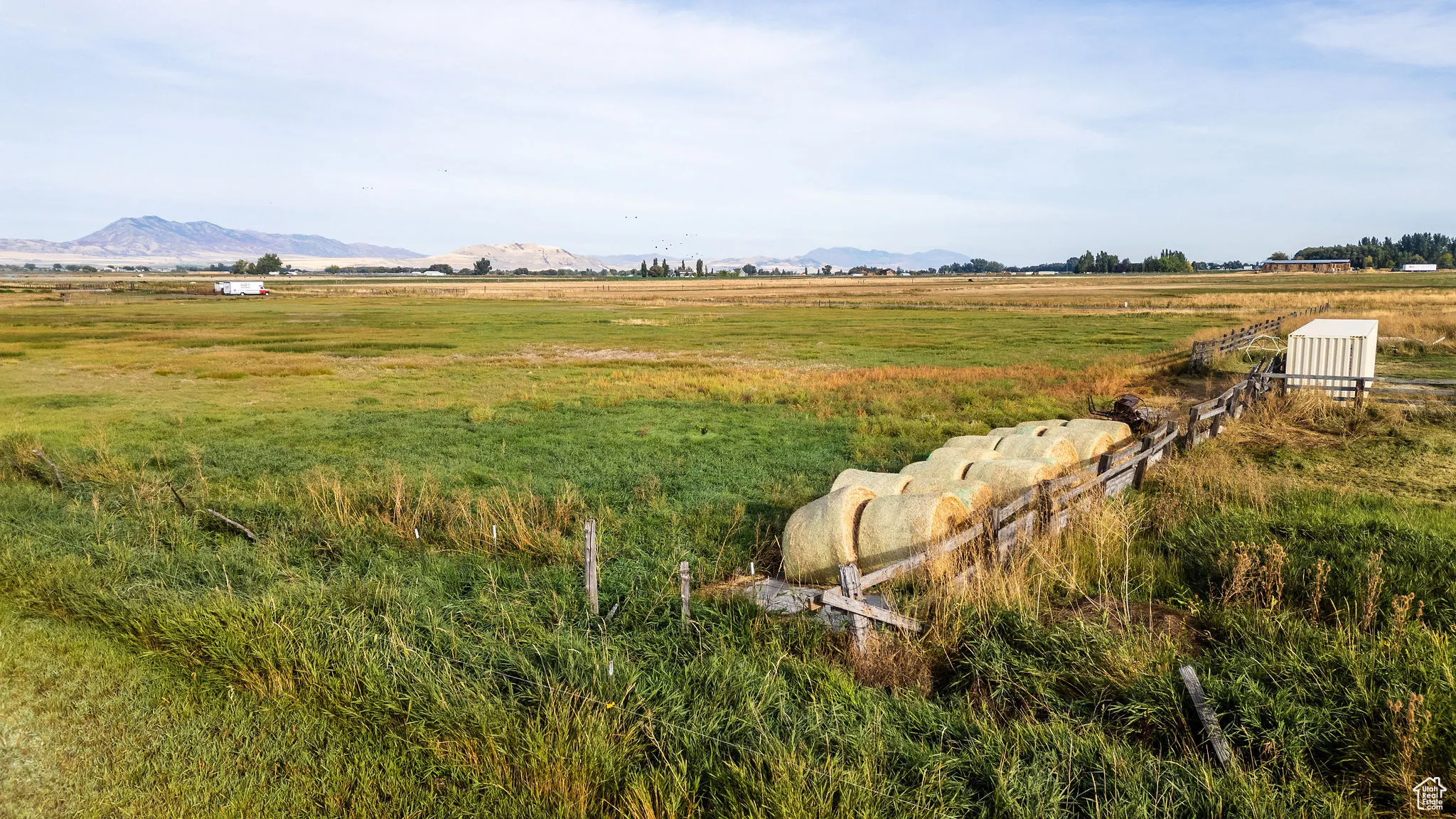 View of yard with a mountain view and a rural view