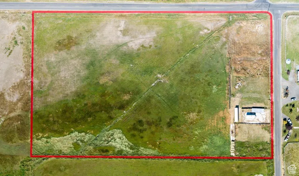 Drone / aerial view with a rural view