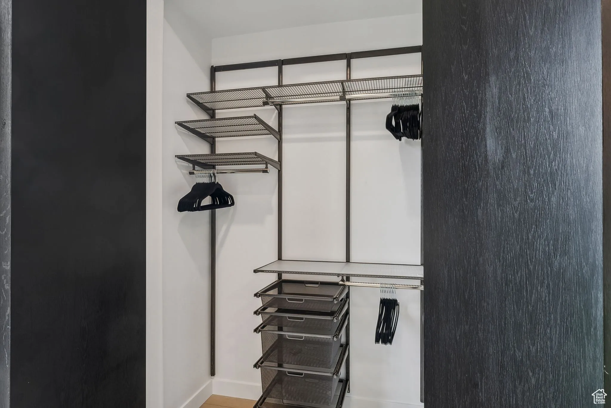 View of spacious closet