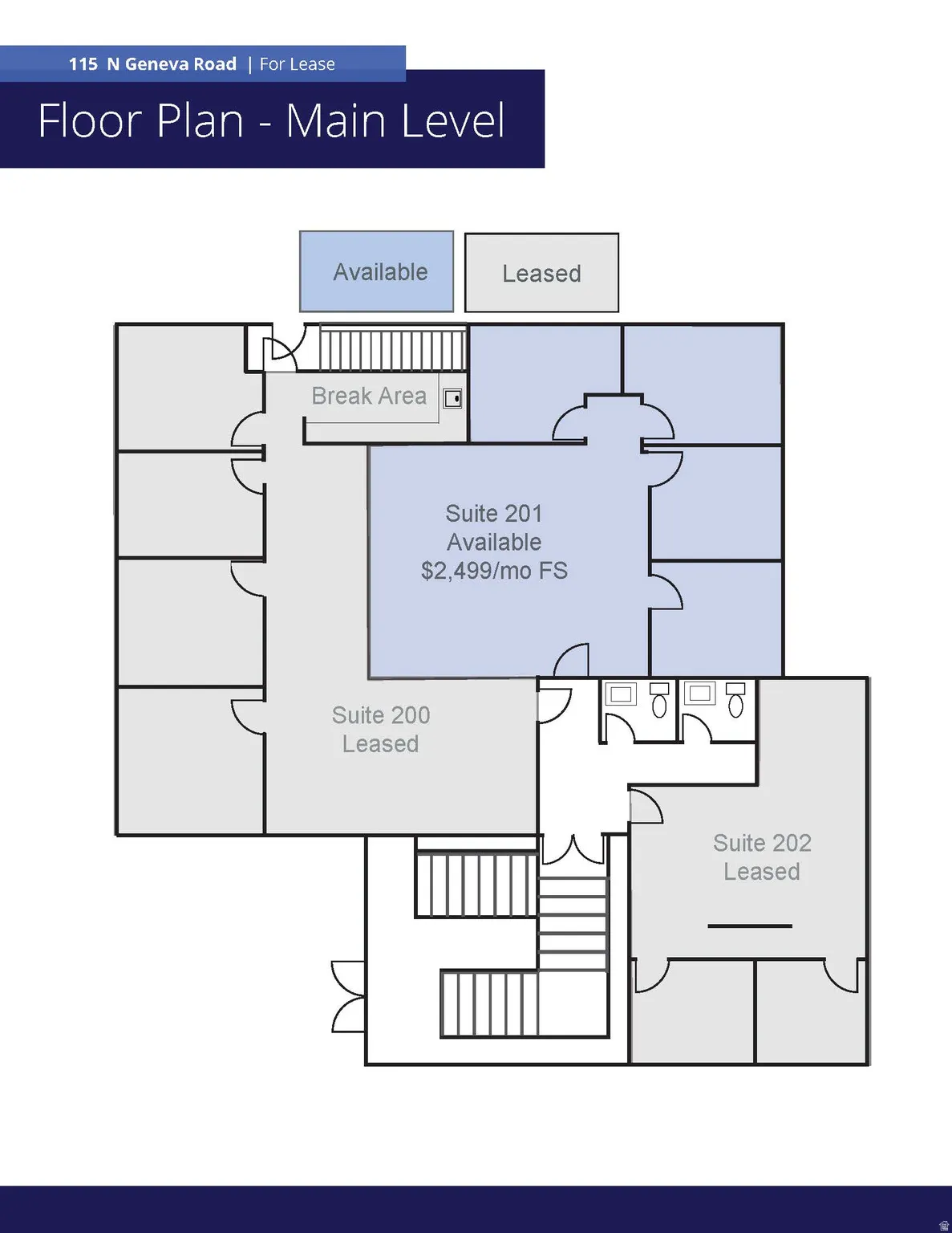 Main Level Floor Plan