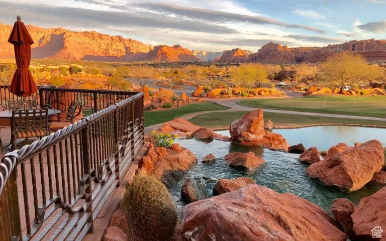 View off the clubhouse deck.