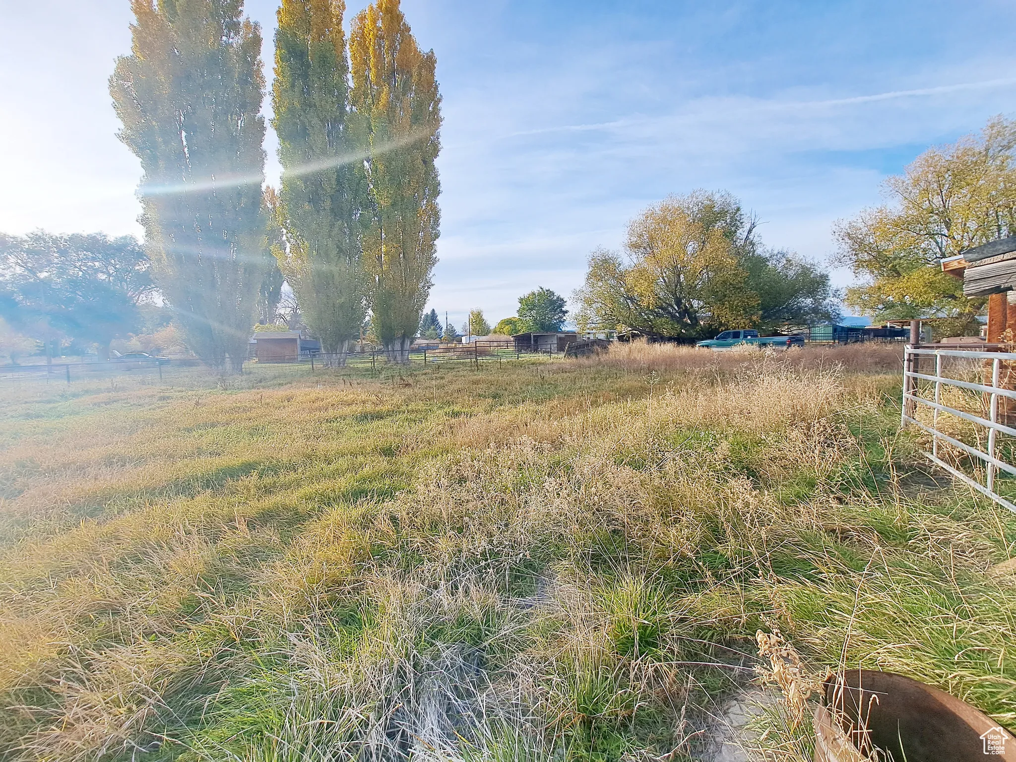 View of yard with a Gorgeous rural view