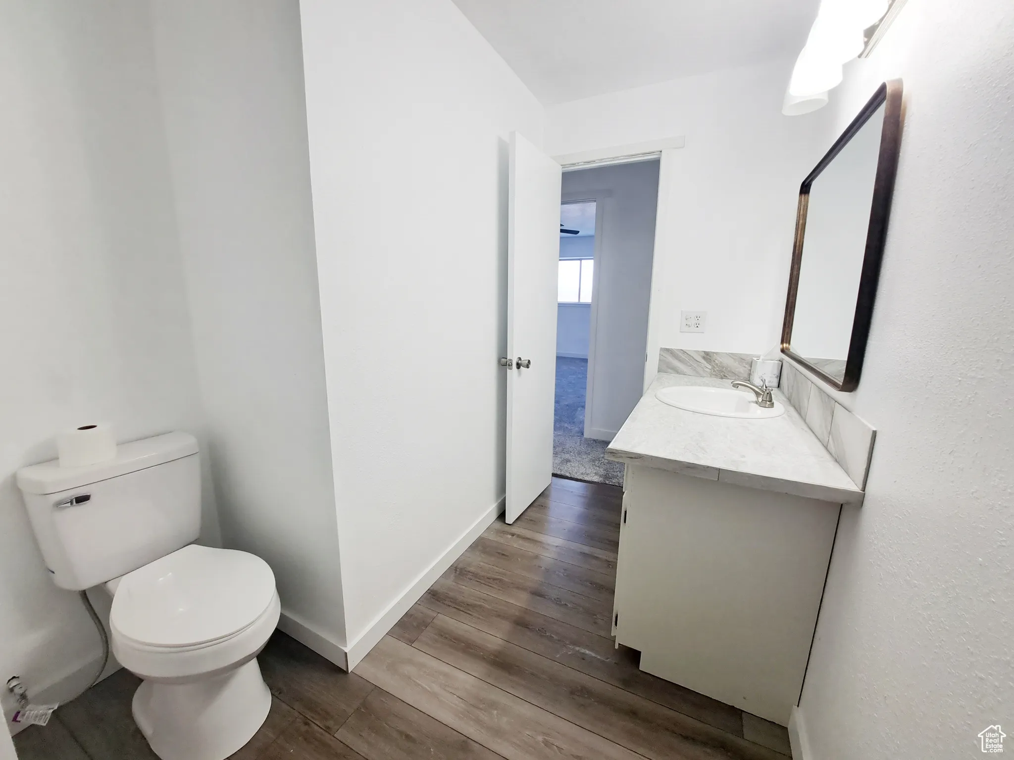 Bathroom 2, New Paint, New toilet,  New vanity, New Lighting, New Countertops