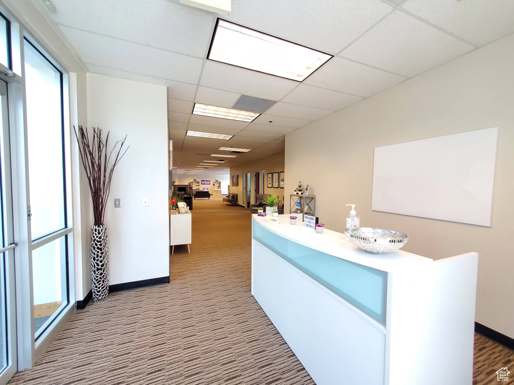 View of reception area