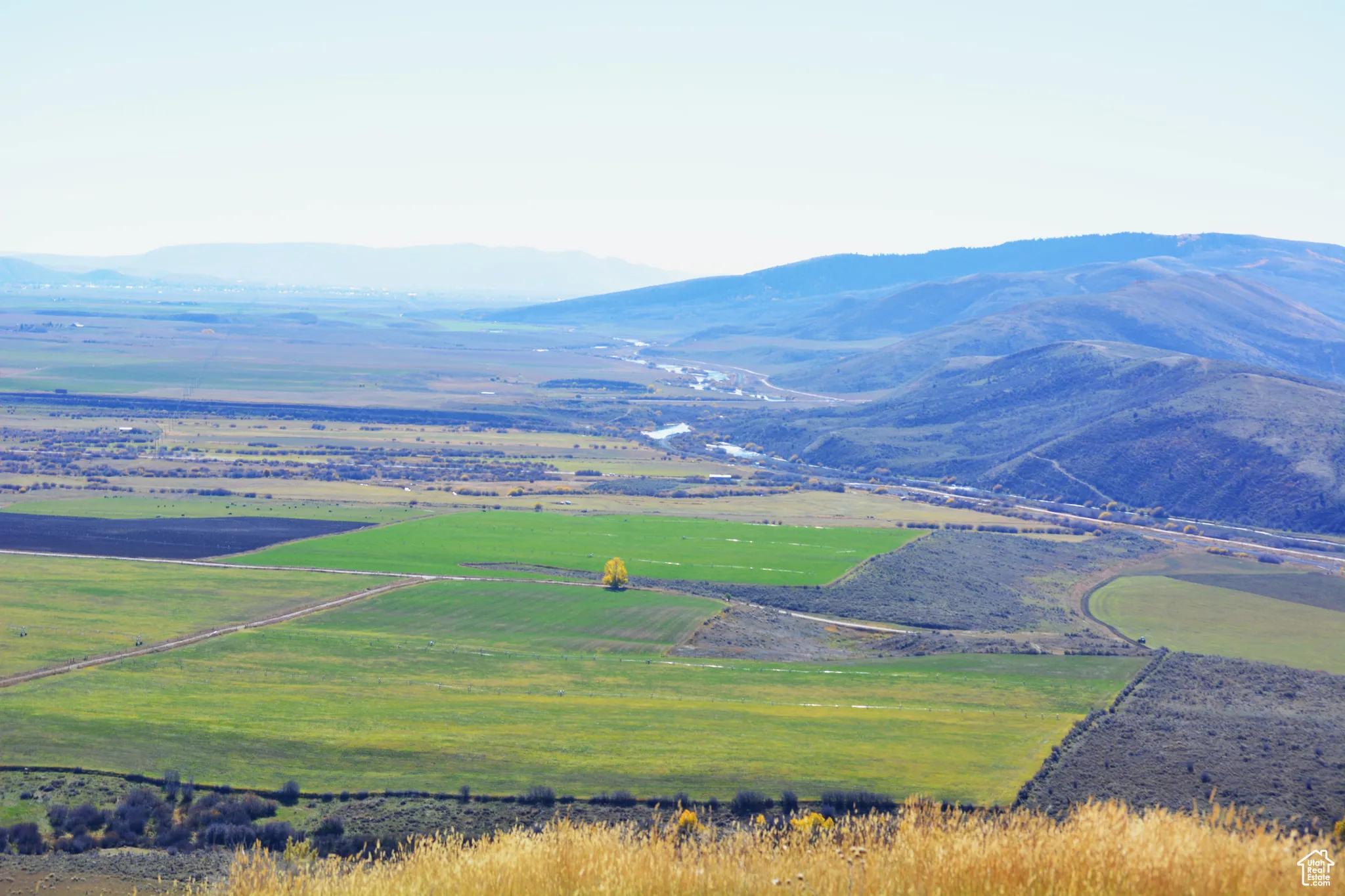 View of valley to the South