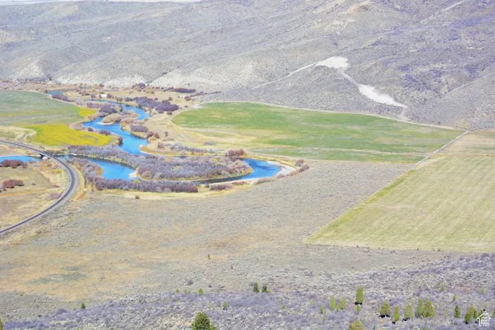 View of Bear River and the north meadow