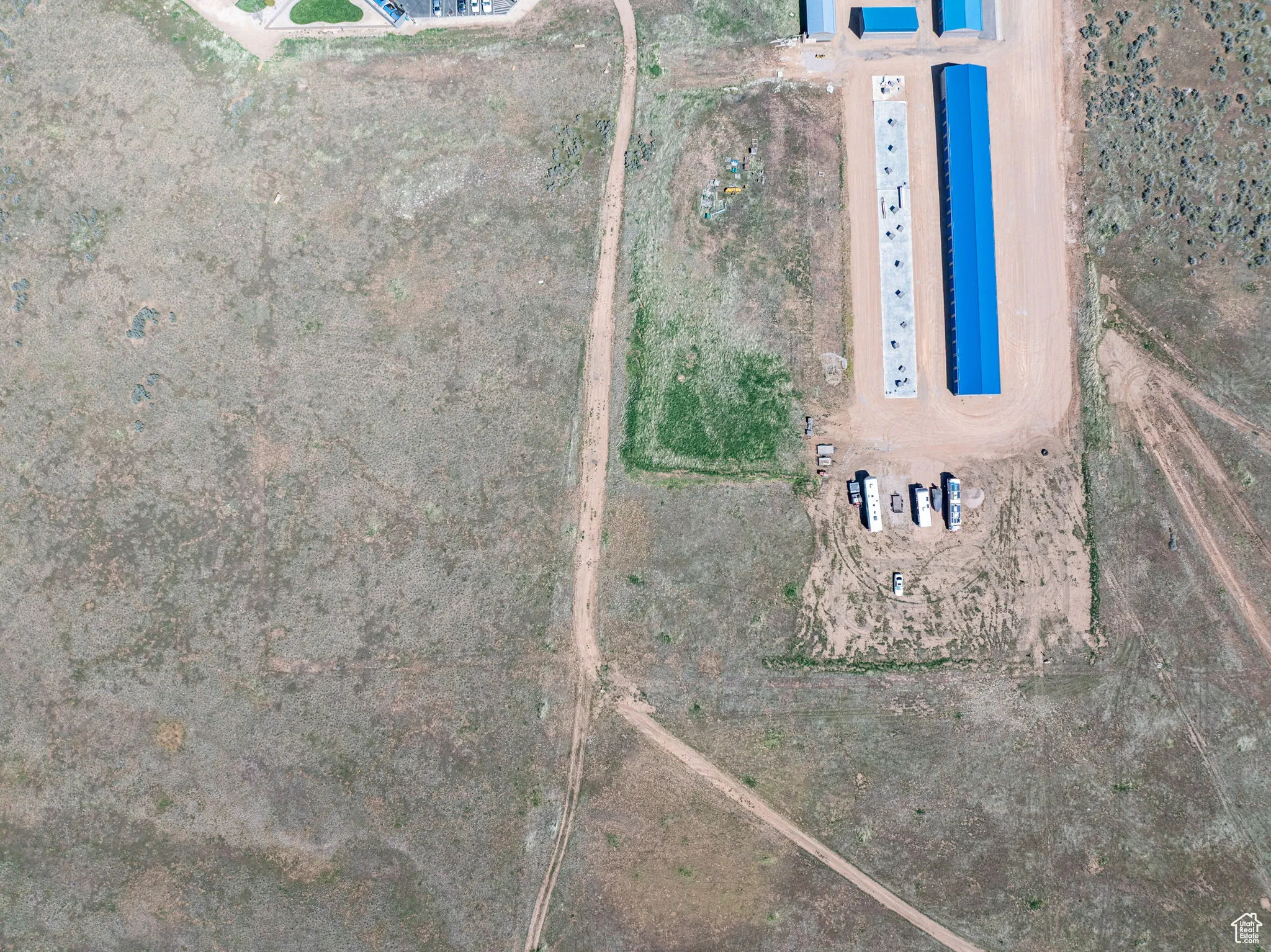Aerial view of property's location