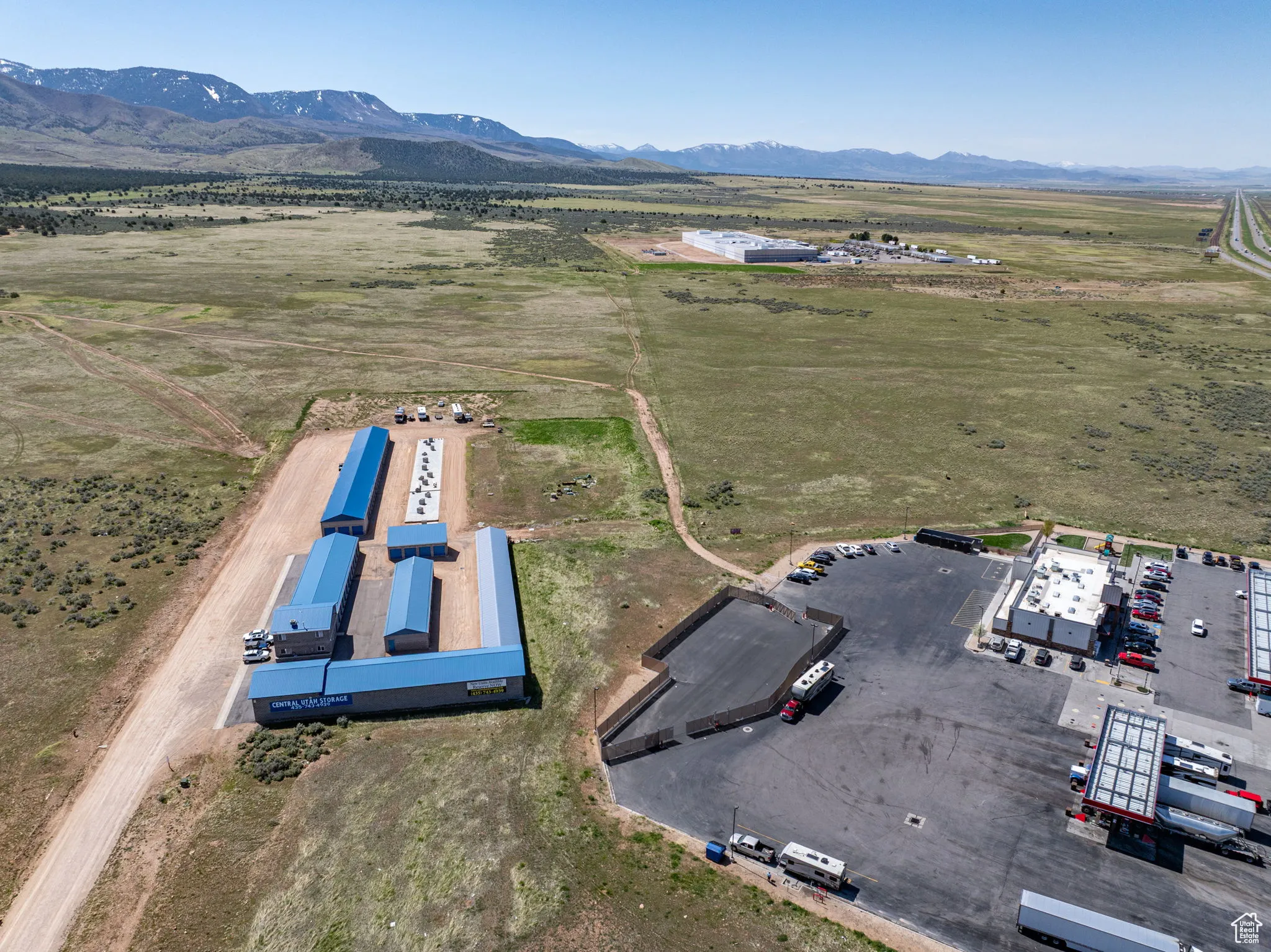 View of rural area featuring a mountain backdrop