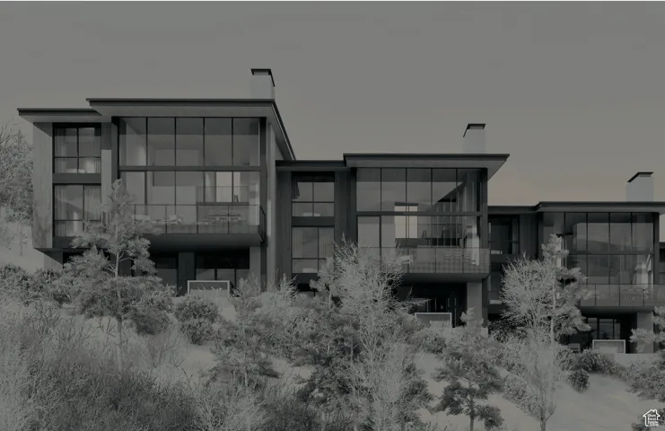 View of back of house